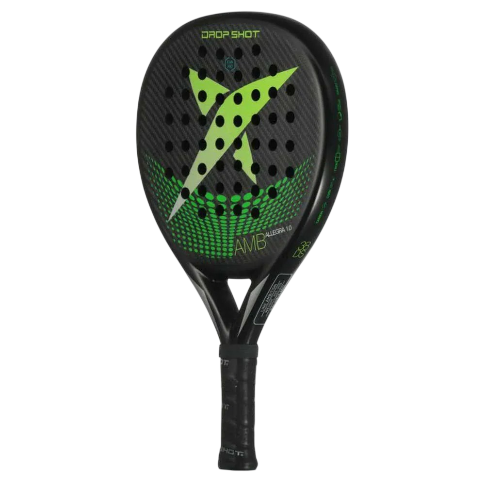 Drop Shot AMB Allegra 1.0 Padel Racket side view - Padelith