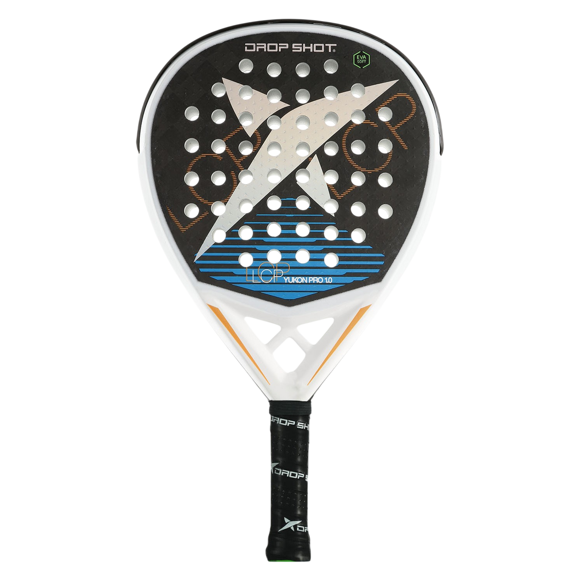 Drop Shot Yukon Pro 1.0 Padel Racket front view - Padelith