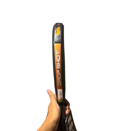 Drop Shot Excalibur 1.0 24K Padel Racket side view - Padelith