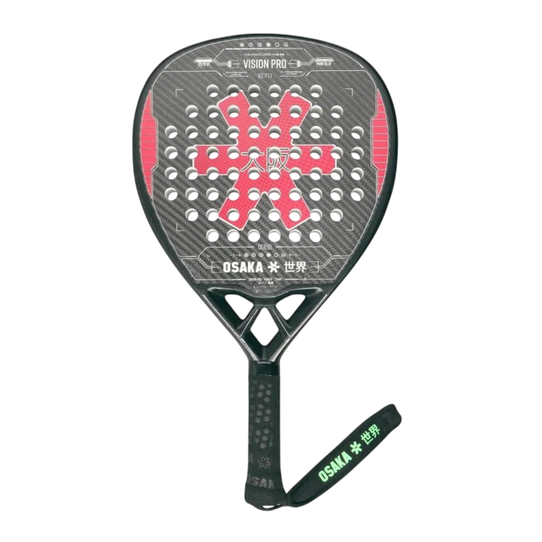 Osaka Vision Pro Padel Racket front view - Padelith