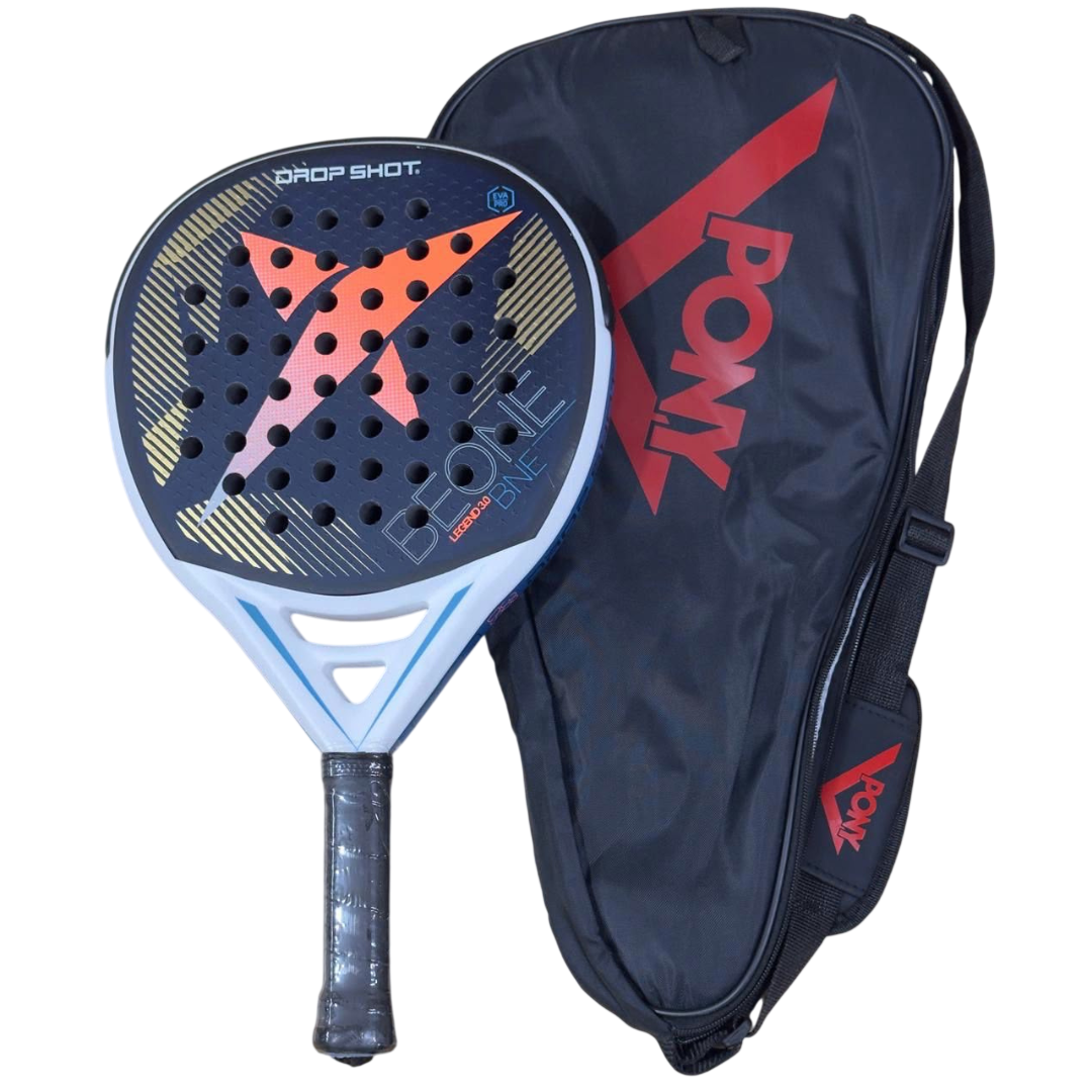 Drop Shot Legend 3.0 24K Padel Racket with bag - Padelith