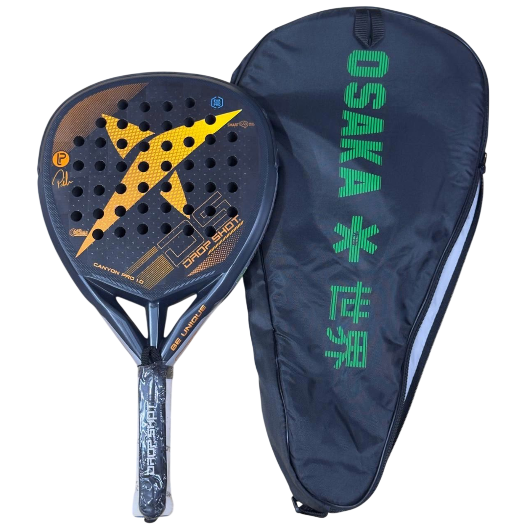Drop Shot Canyon Pro 1.0 24K Padel Racket with bag - Padelith