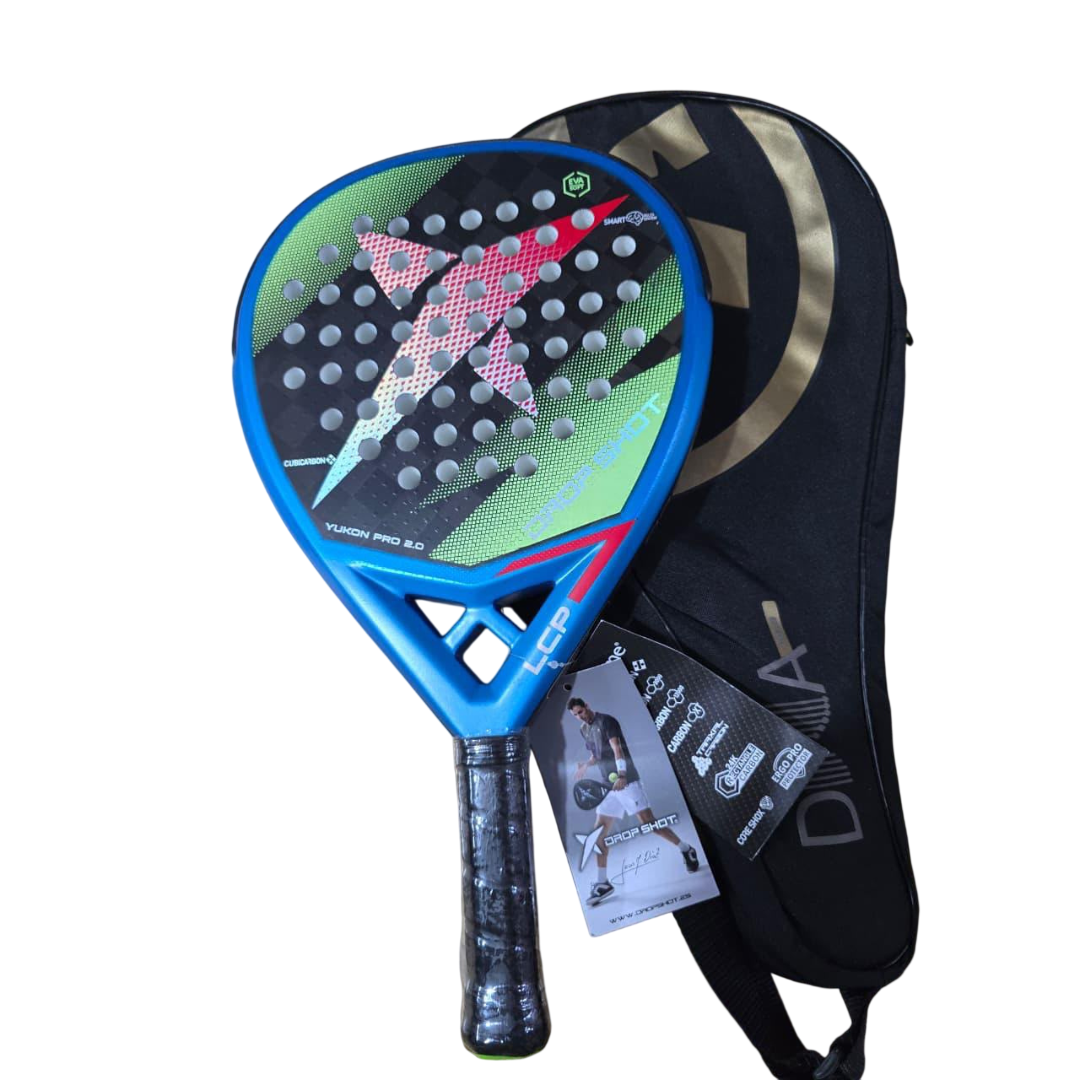 Drop Shot Yukon Pro 2.0 Padel Racket with bag - Padelith