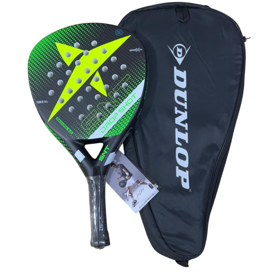 Drop Shot Sakura 5.0 Padel Racket with bag - Padelith