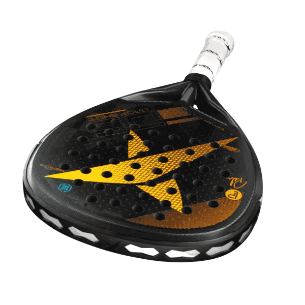 Drop Shot Canyon Pro 1.0 24K Padel Racket upper view - Padelith