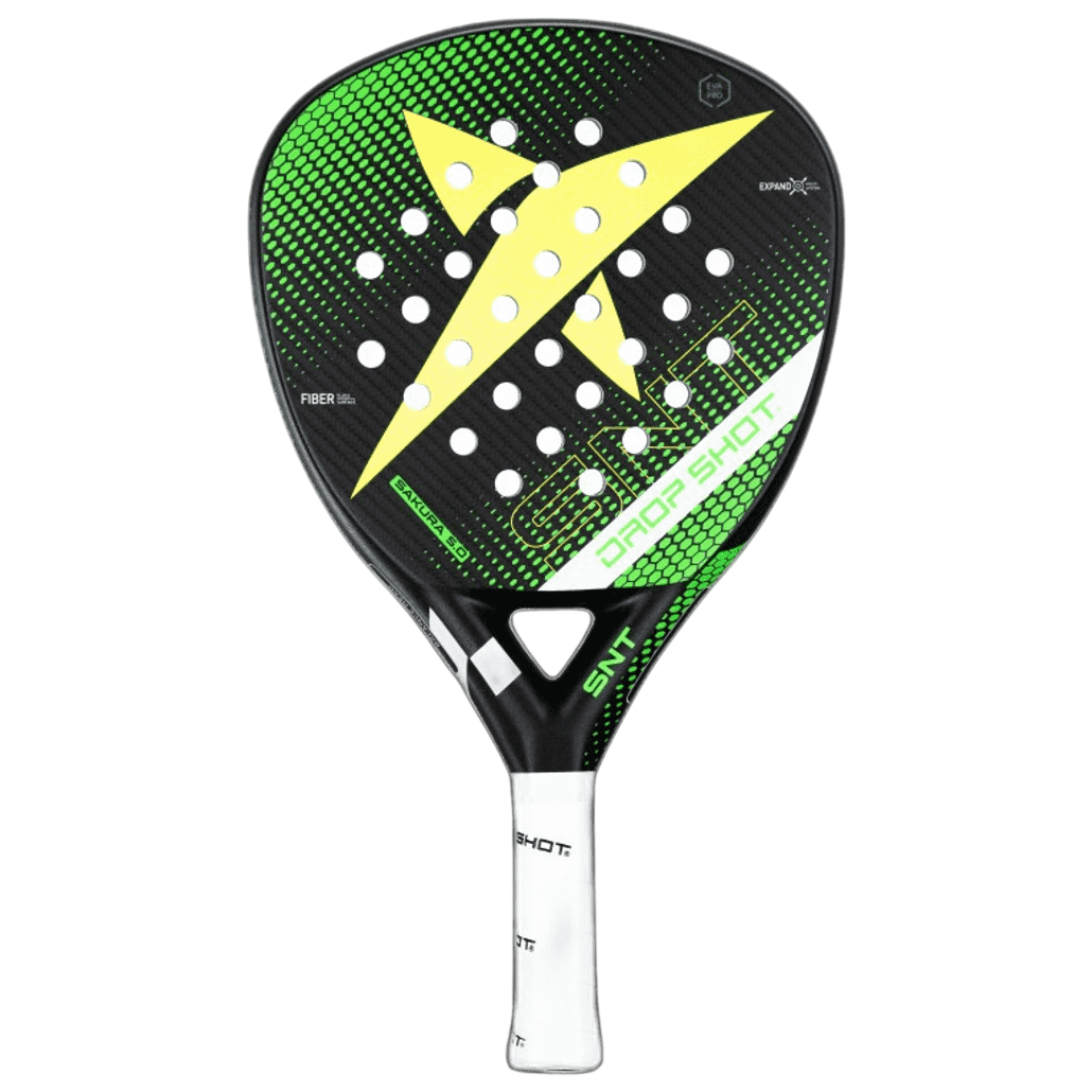 Drop Shot Sakura 5.0 Padel Racket front view - Padelith