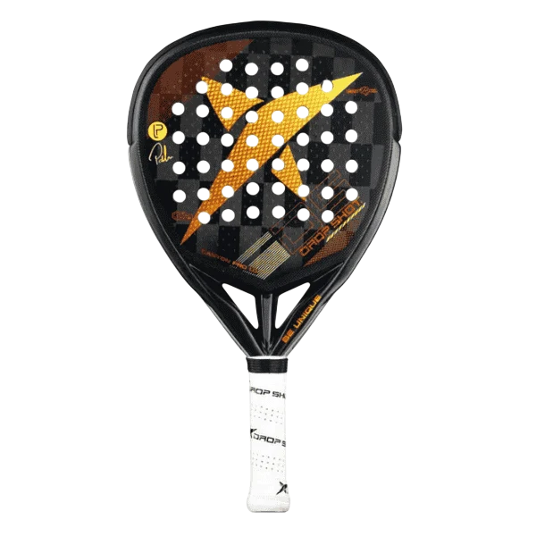 Drop Shot Canyon Pro 1.0 24K Padel Racket front view - Padelith