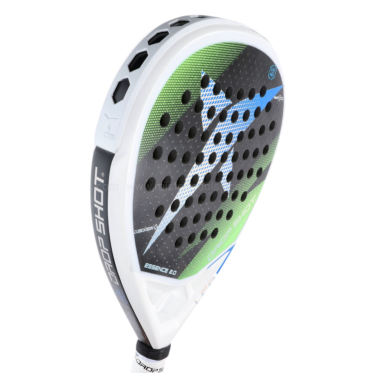 Drop Shot Essence 2.0 Padel Racket upper view - Padelith