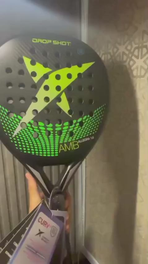 Drop Shot AMB Allegra 1.0 Padel Racket live view - Padelith
