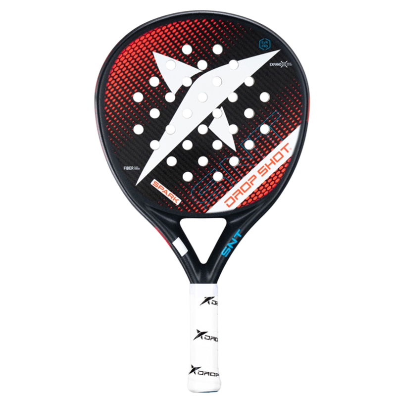 Drop Shot Spark Padel Racket front view - Padelith