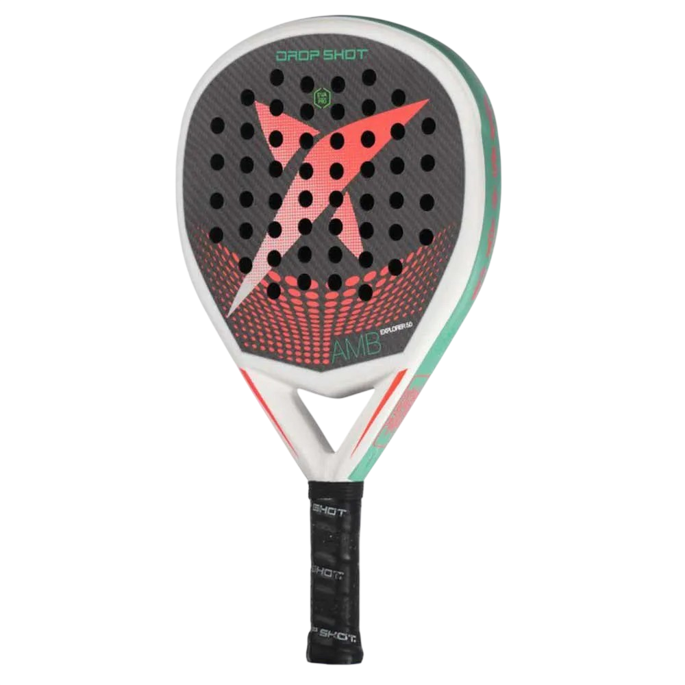 Drop Shot AMB Explorer 5.0 Padel Racket side view - Padelith