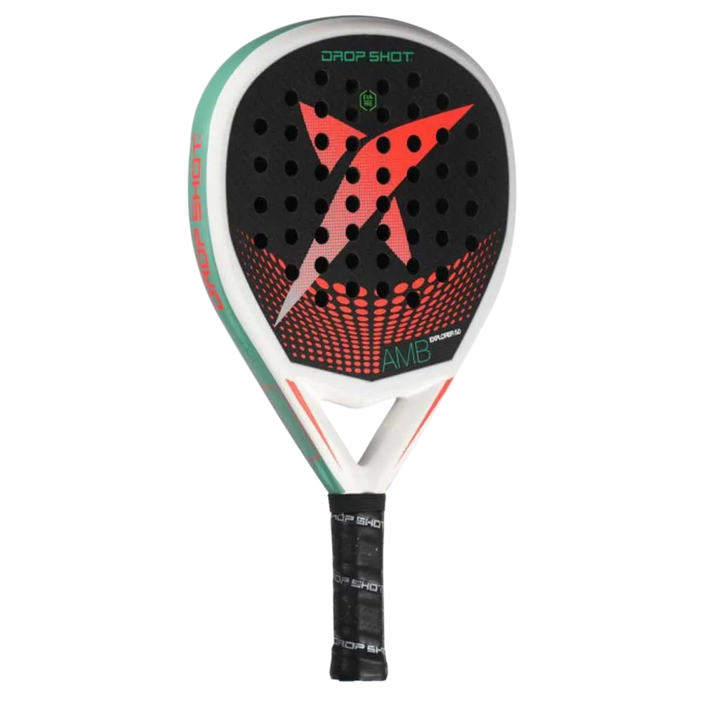 Drop Shot AMB Explorer 5.0 Padel Racket side view - Padelith